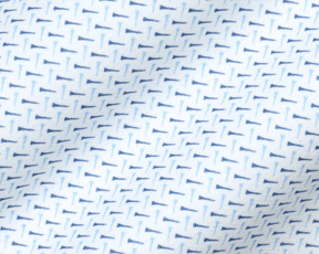 The Cromwell Shirt: Vista Blue & Pacific Blue