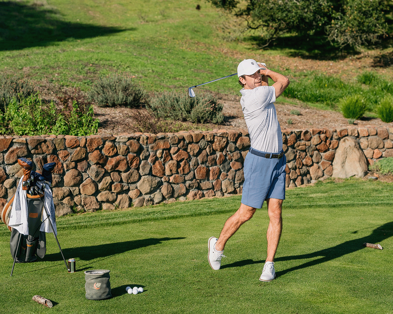 The Harwood Short: Pacific Blue