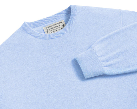 Holderness & Bourne Light Blue Crewneck Sweater 