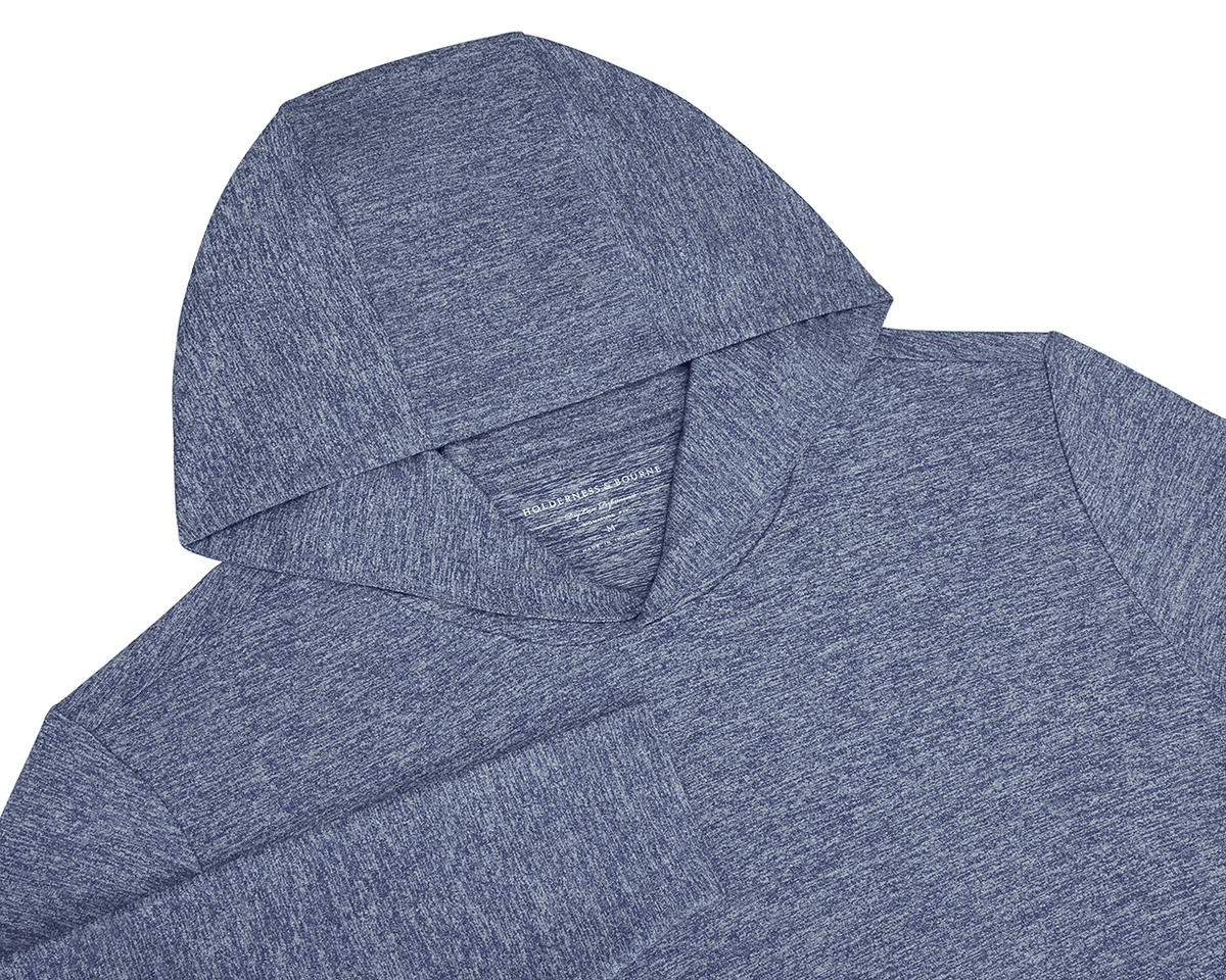 Holderness & Bourne Men’s Dark Blue Hoodie