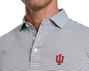 Indiana University Maxwell Shirt: Gray & White