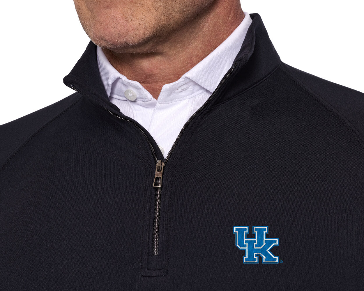 University of Kentucky Westland Quarter-Zip: Black