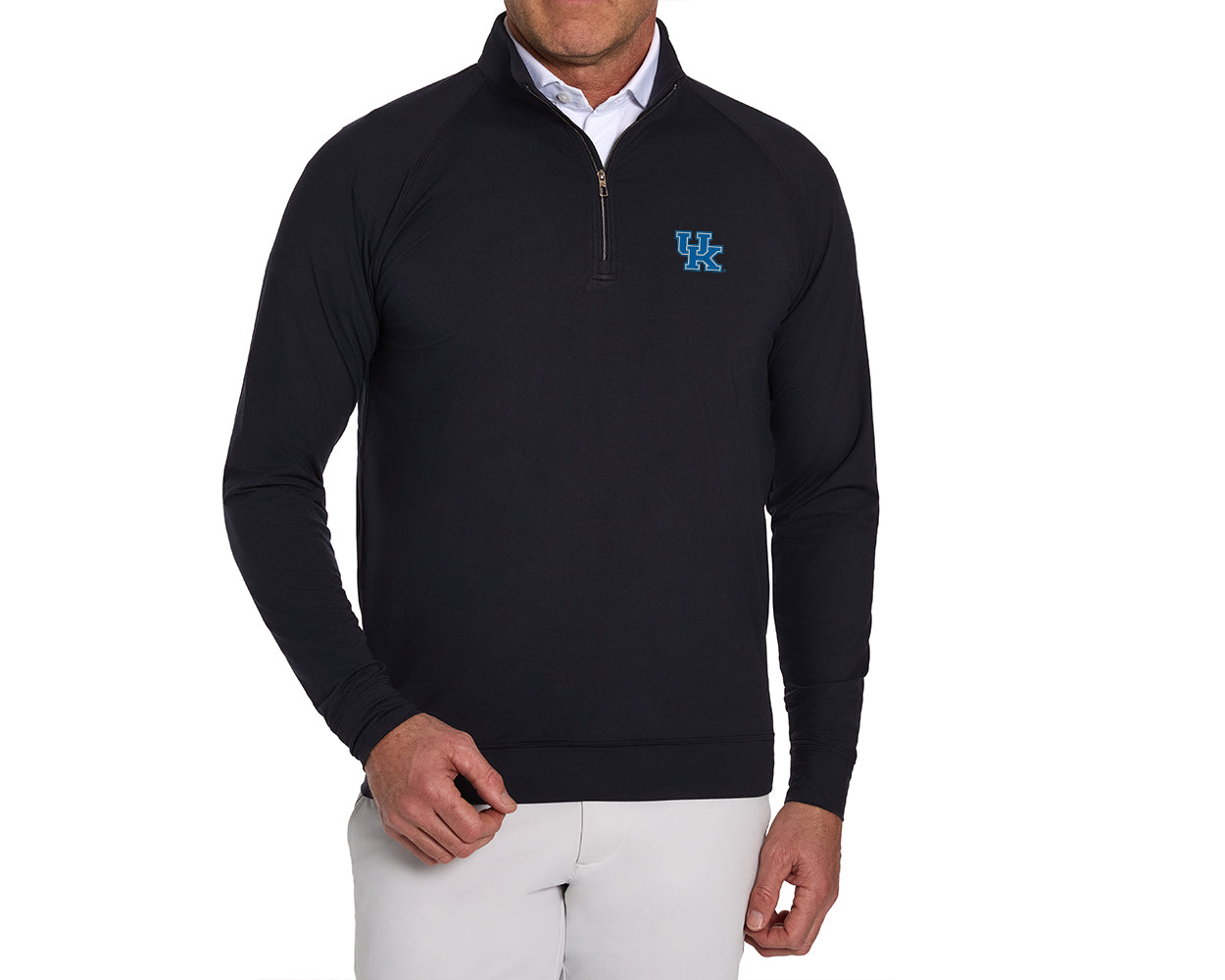 University of Kentucky Westland Quarter-Zip: Black