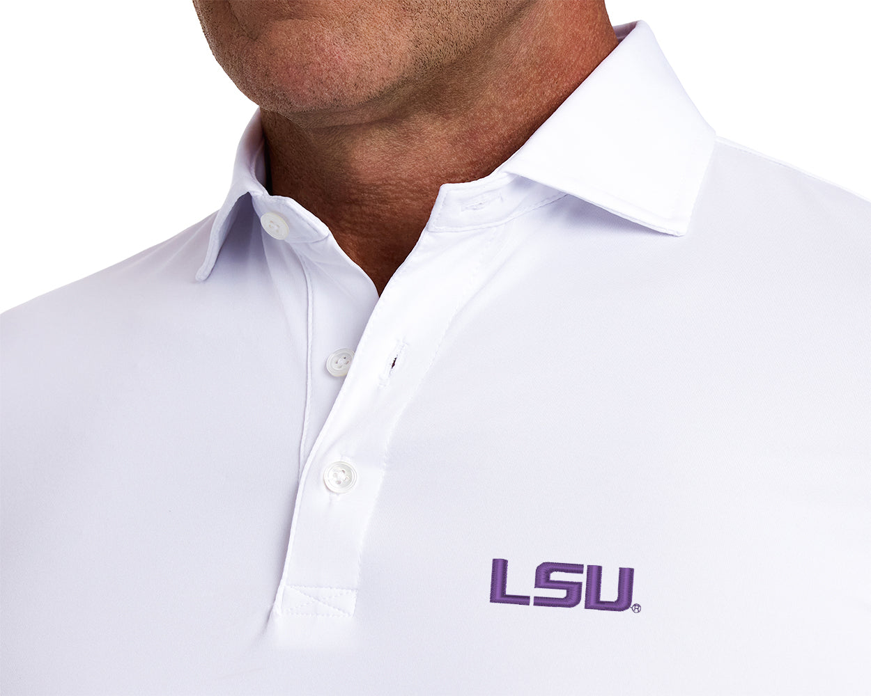Louisiana State University Anderson Shirt: White