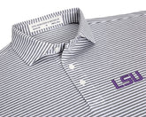 Louisiana State University Maxwell Shirt: Gray & White