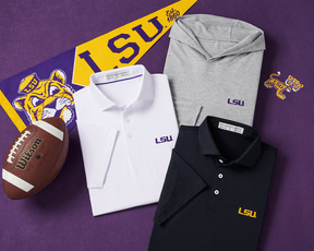 Louisiana State University Anderson Shirt: White