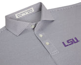 Louisiana State University Perkins Shirt: Gray & White