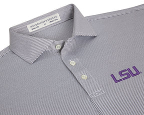 Louisiana State University Perkins Shirt: Gray & White
