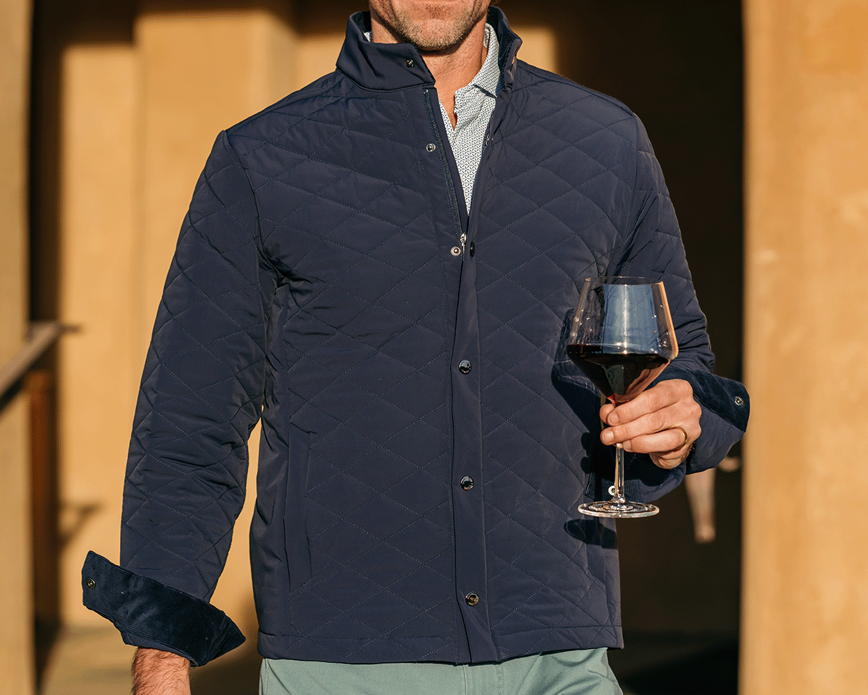 The Lancaster Jacket: Dark Navy
