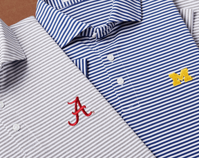 University of Alabama Maxwell Shirt: Gray & White