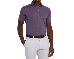 The Maxwell Shirt: Pacific Blue & Heathered Napa
