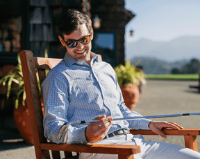 The Mendenhall Shirt: California Spruce & Navy