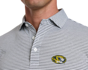 University of Missouri Maxwell Shirt: Gray & White