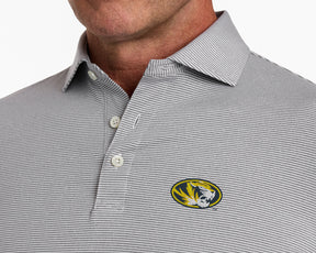 University of Missouri Perkins Shirt: Gray & White