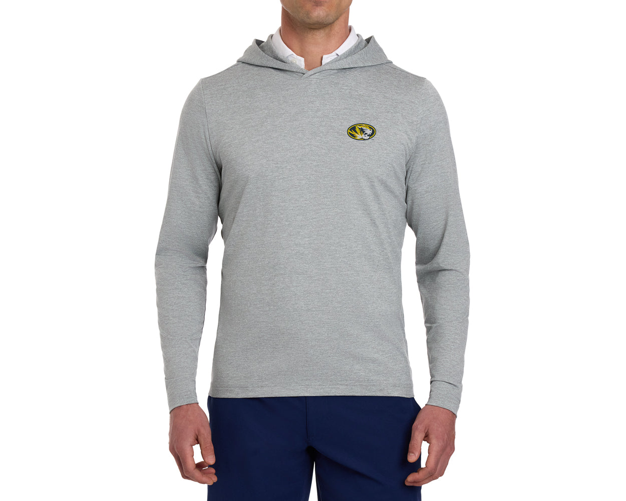 University of Missouri Stowe Hoodie: Heathered Gray