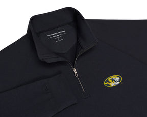 University of Missouri Westland Quarter-Zip: Black