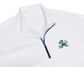 University of Notre Dame Rodgers Quarter-Zip: White