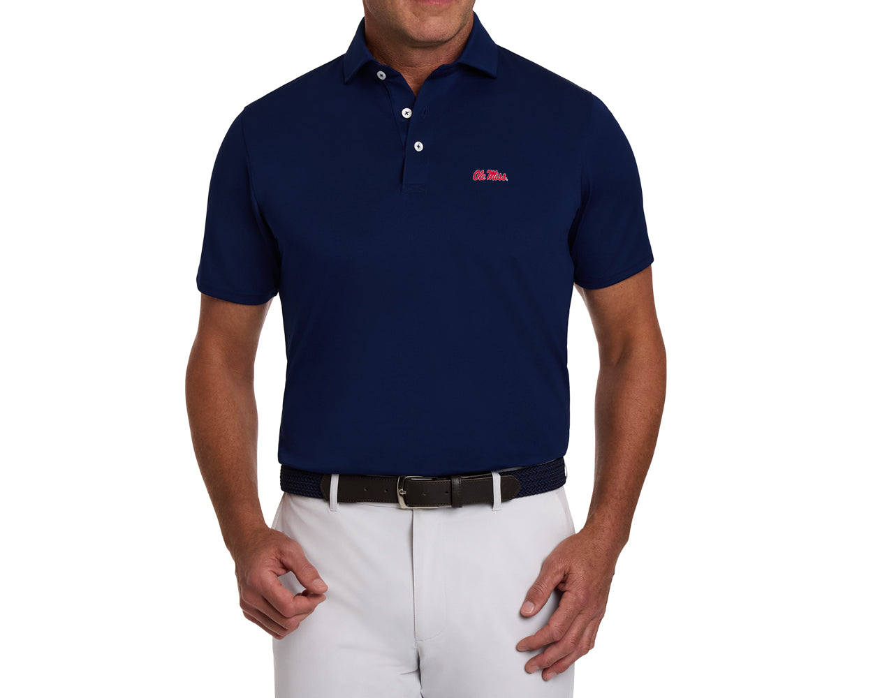 University of Mississippi Macdonald Shirt: Navy