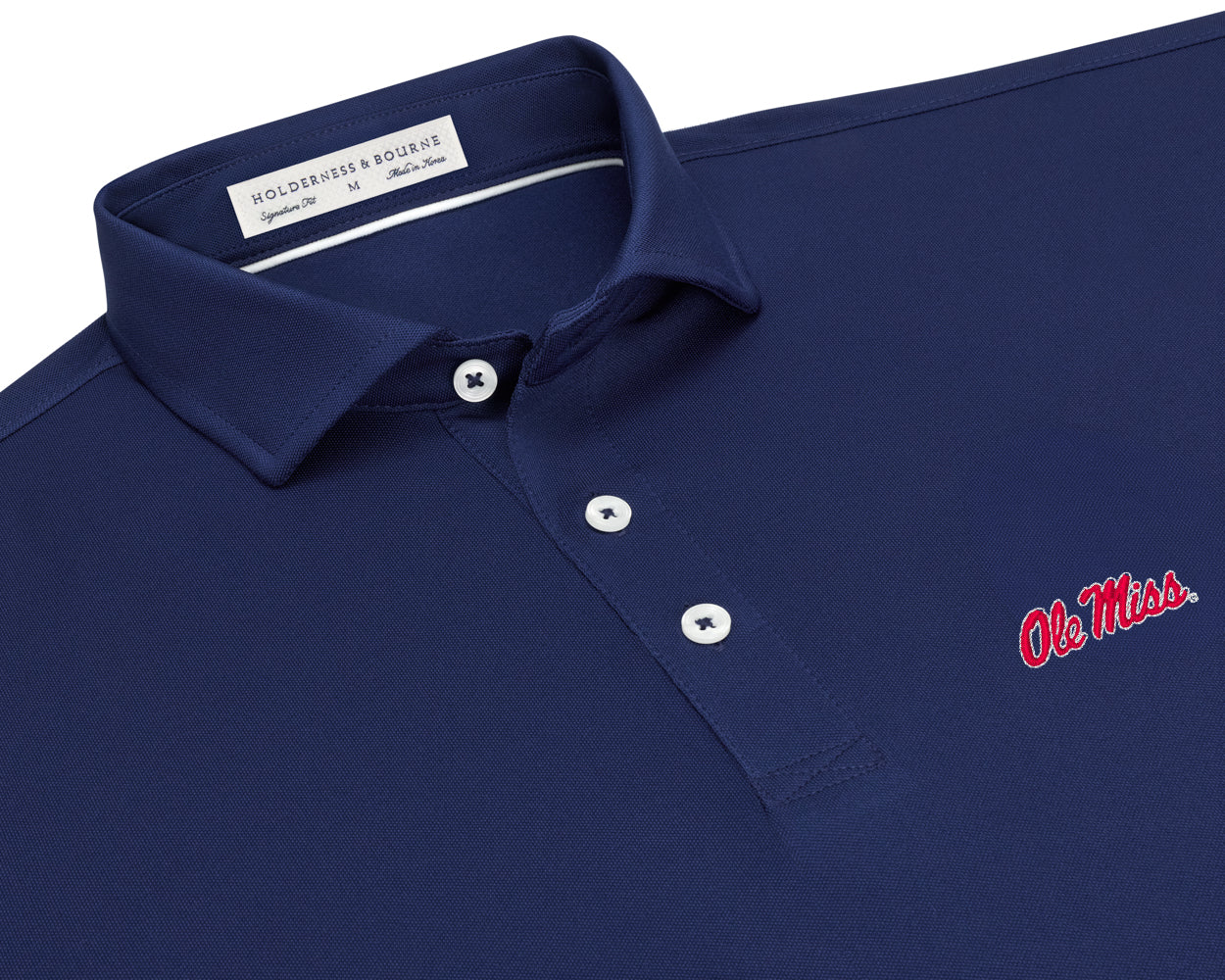 University of Mississippi Macdonald Shirt: Navy