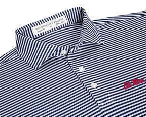 University of Mississippi Maxwell Shirt: Navy & White