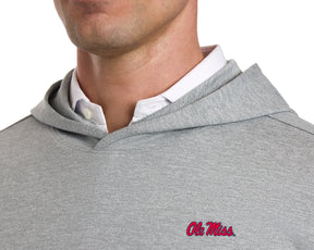 University of Mississippi Stowe Hoodie: Heathered Gray
