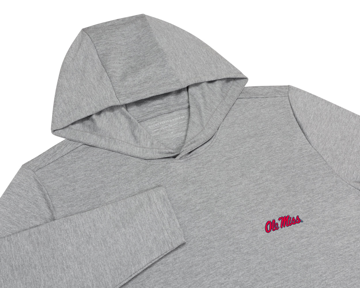 University of Mississippi Stowe Hoodie: Heathered Gray