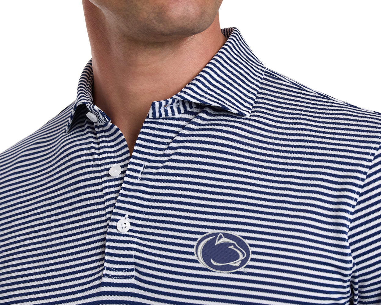 Penn State University Maxwell Shirt: Navy & White