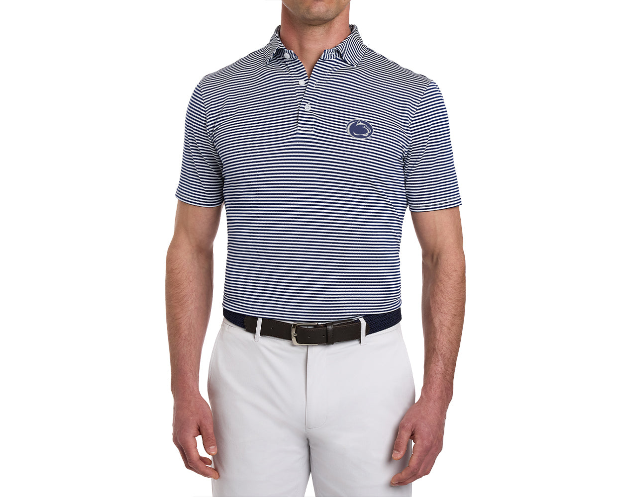 Penn State University Maxwell Shirt: Navy & White