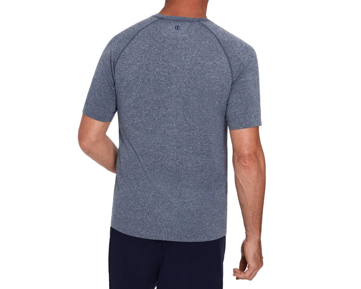 The Pickett Performance T-Shirt: Heathered Navy