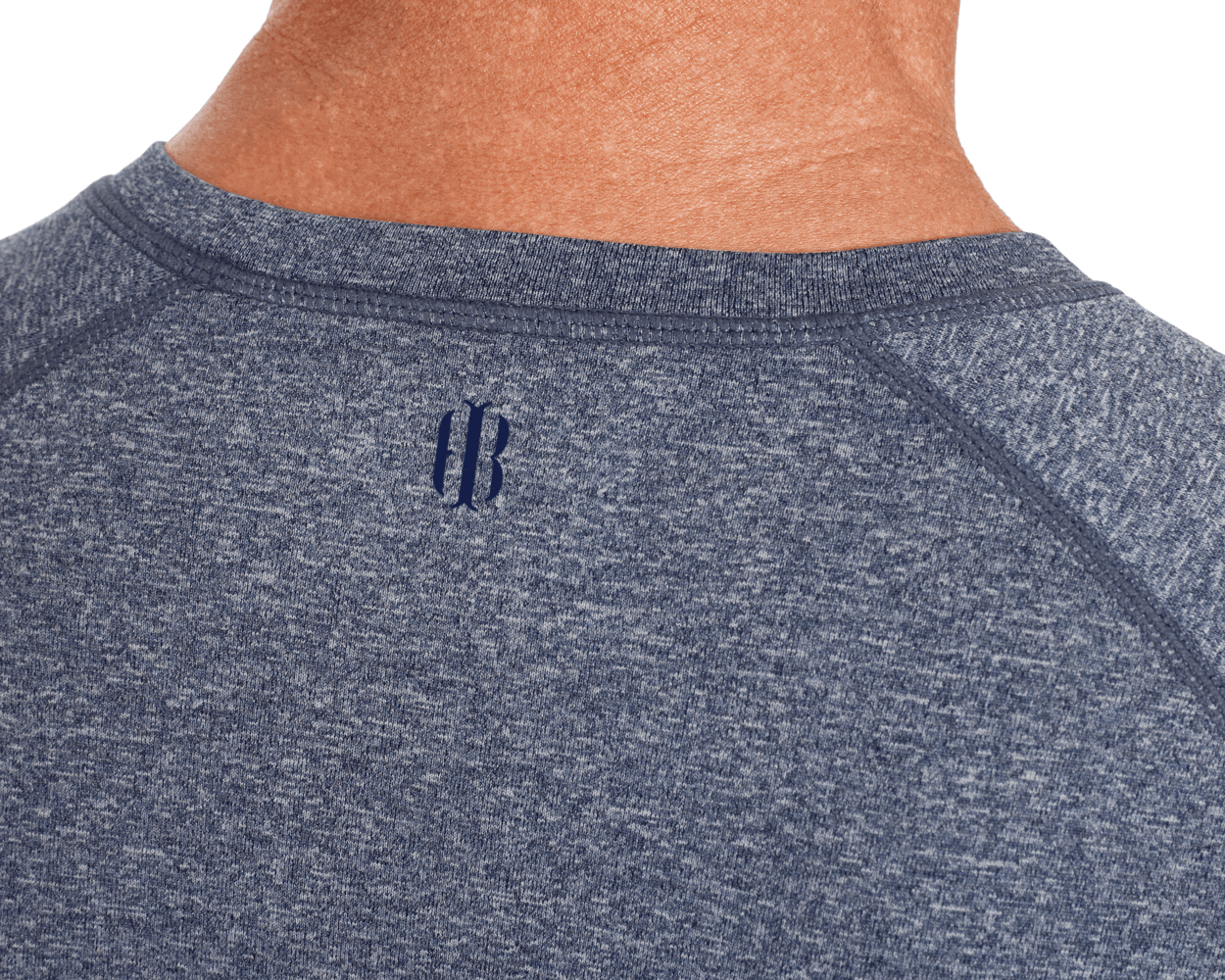 The Pickett Performance T-Shirt: Heathered Navy