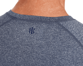 The Pickett Performance T-Shirt: Heathered Navy