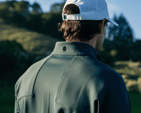 The Rodgers Quarter-Zip: Cypress