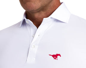 Southern Methodist University Anderson Shirt: White
