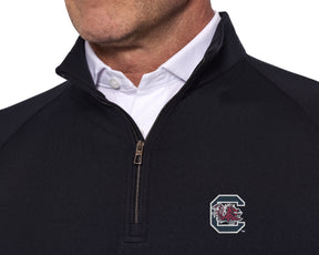 University of South Carolina Westland Quarter-Zip: Black