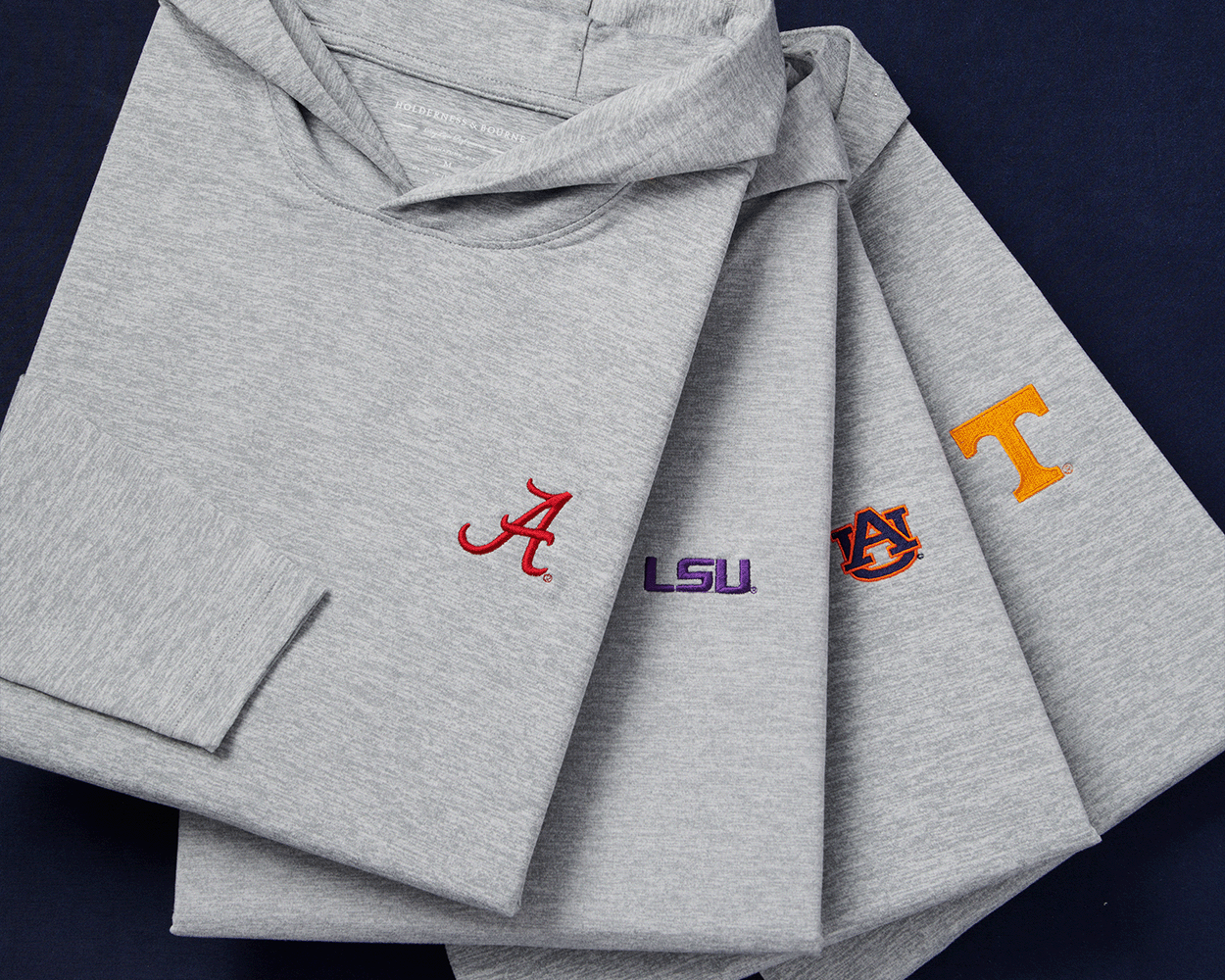 Auburn University Stowe Hoodie: Heathered Gray