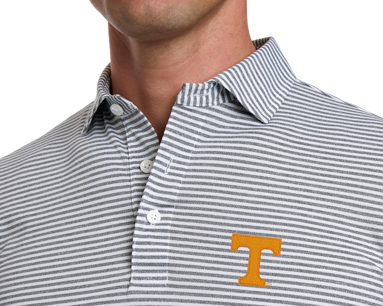 University of Tennessee Maxwell Shirt: Gray & White