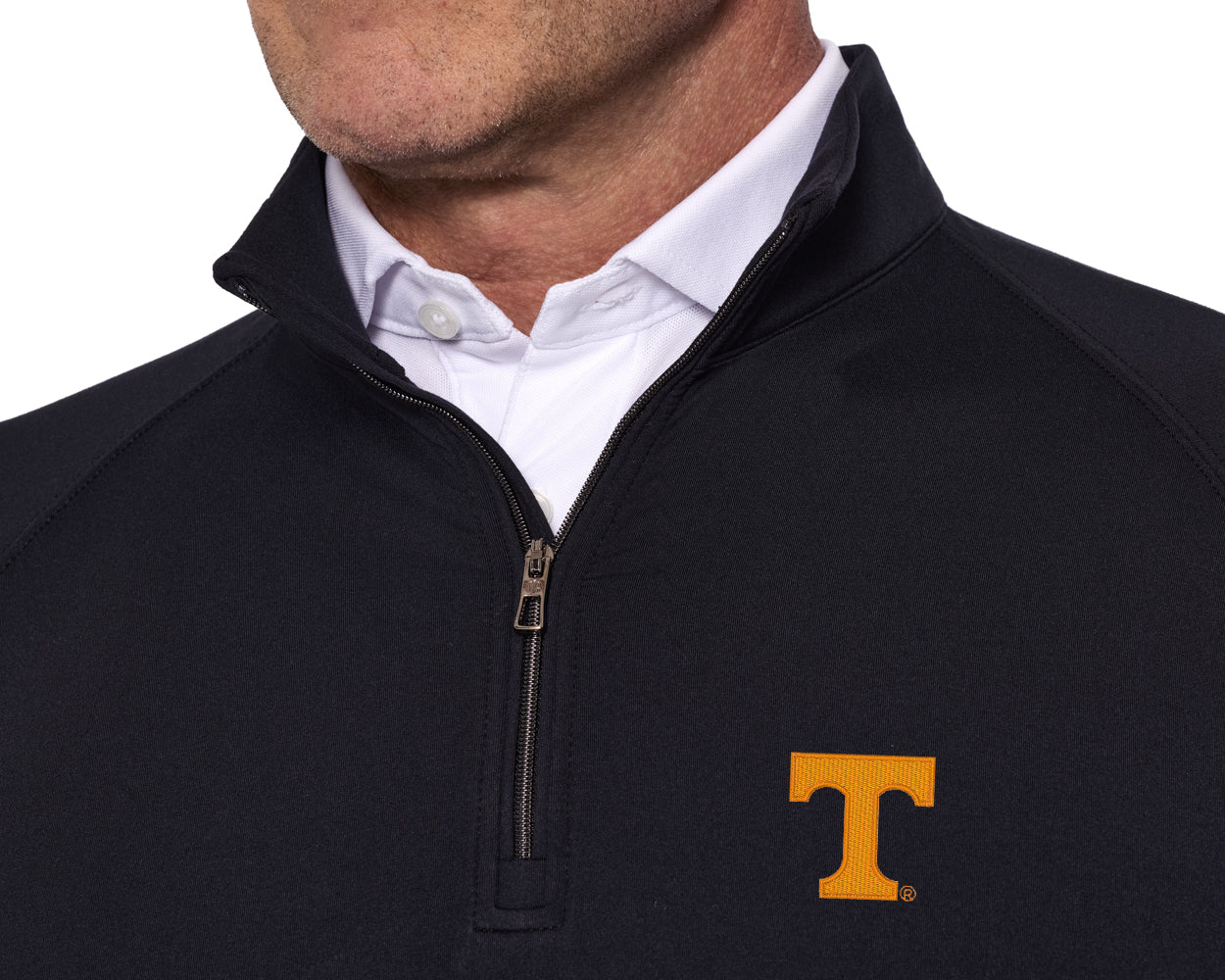 University of Tennessee Westland Quarter-Zip: Black
