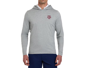 Texas A&M University Stowe Hoodie: Heathered Gray