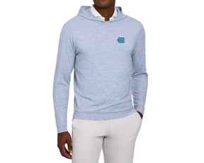 University of North Carolina Hamilton Hoodie: Pacific Blue & White