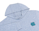 University of North Carolina Hamilton Hoodie: Pacific Blue & White