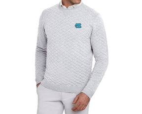 University of North Carolina Ward Crewneck Sweater: Heathered Gray
