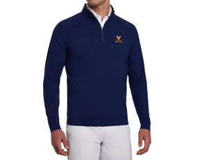 University of Virginia Westland Quarter-Zip: Navy