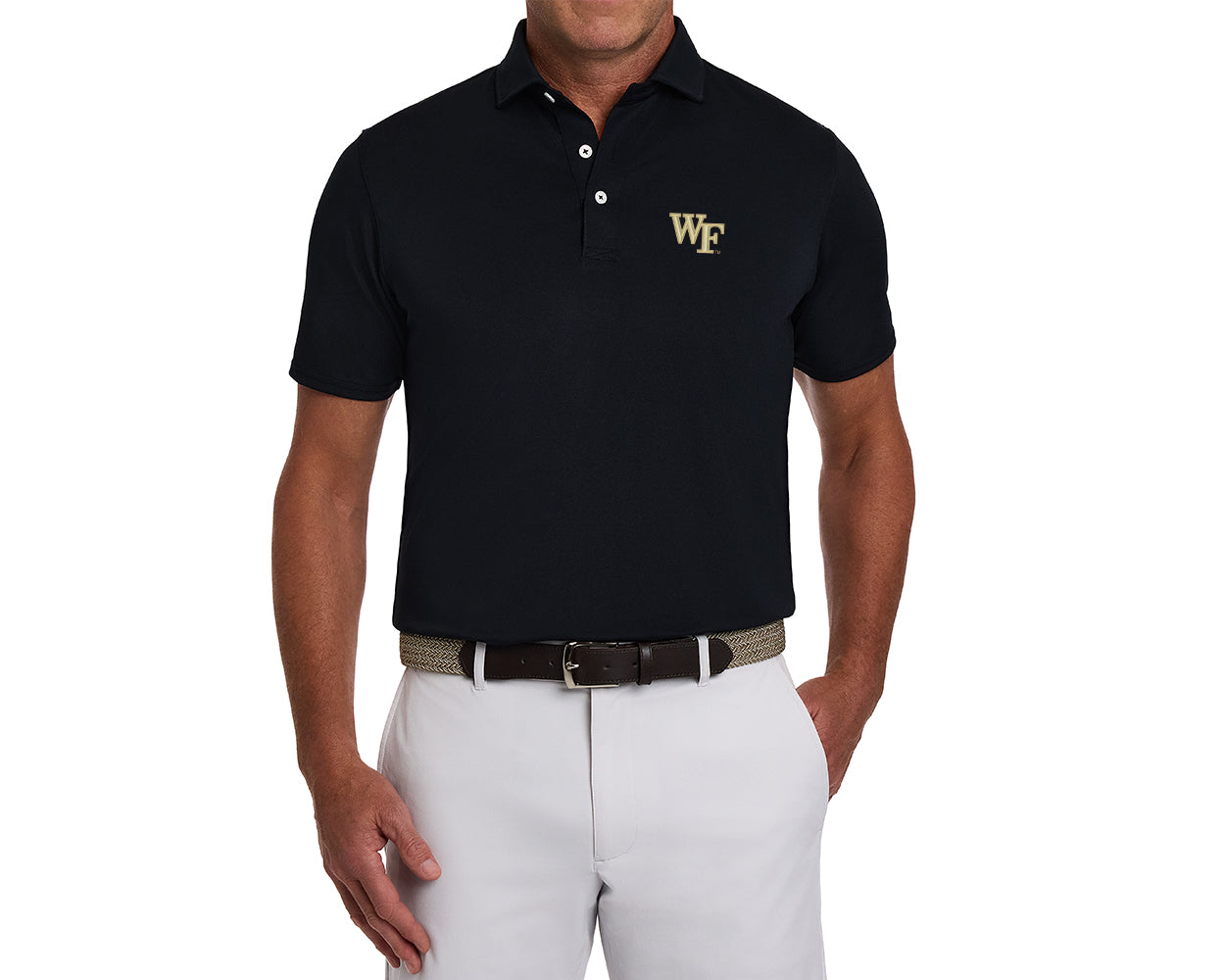 Wake Forest University Macdonald Shirt: Black
