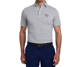 Wake Forest University Maxwell Shirt: Gray & White