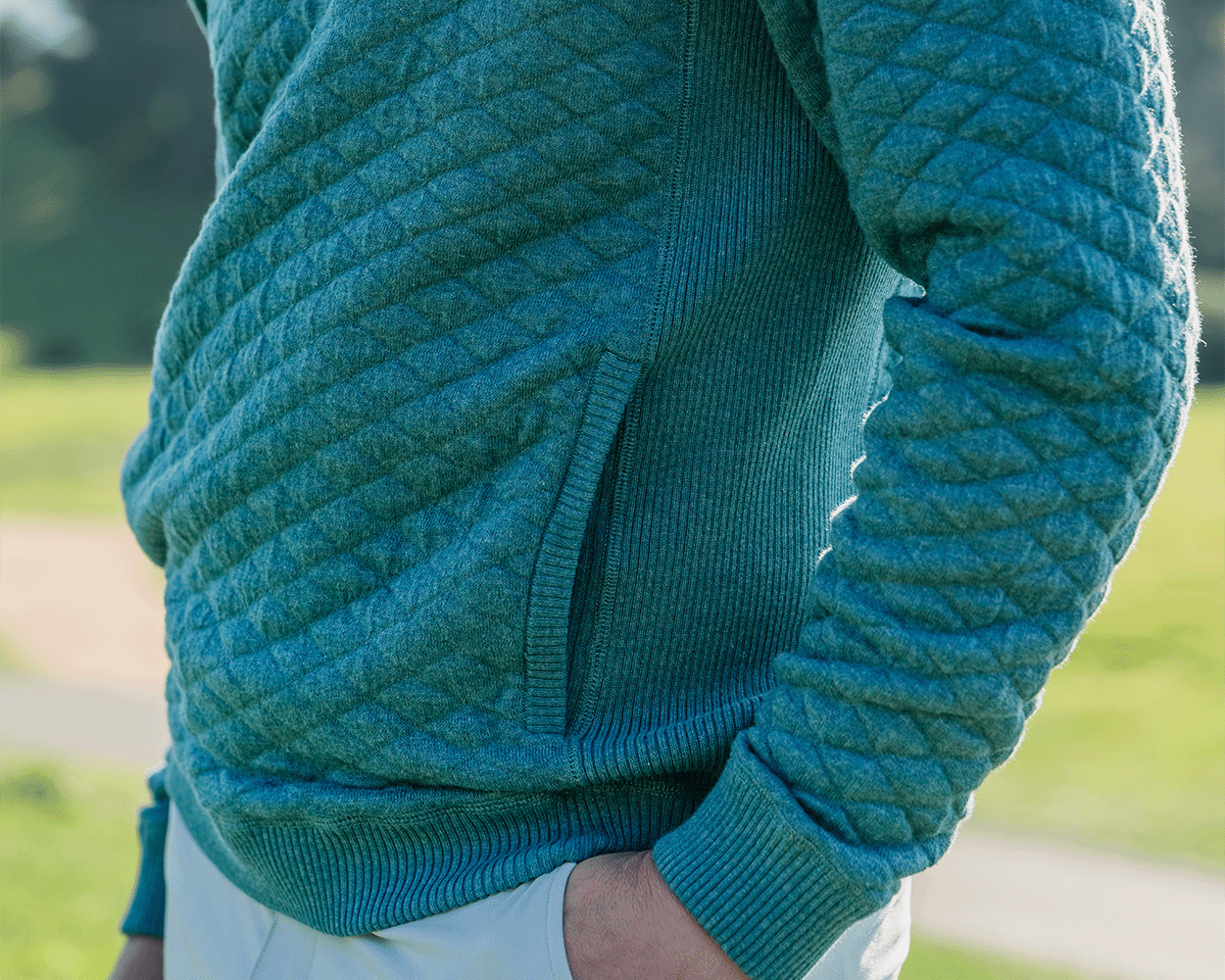 The Wallace Hoodie Sweater: Heathered California Spruce