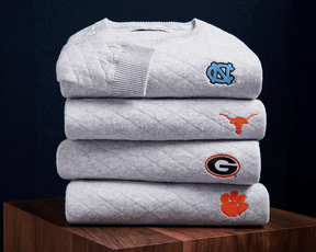 University of Texas Ward Crewneck Sweater: Heathered Gray