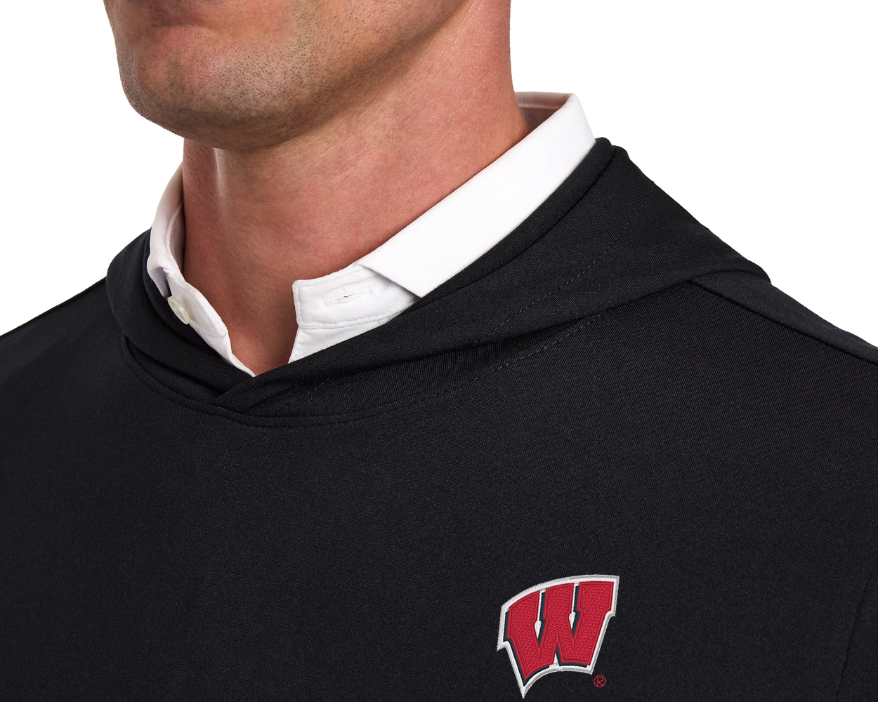 University of Wisconsin Jackson Hoodie: Black