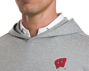 University of Wisconsin Stowe Hoodie: Heathered Gray