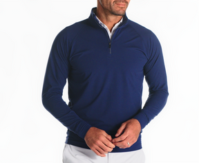 The Westland Quarter-Zip: Navy