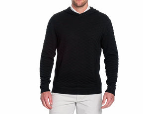 The Wallace Hoodie Sweater: Black